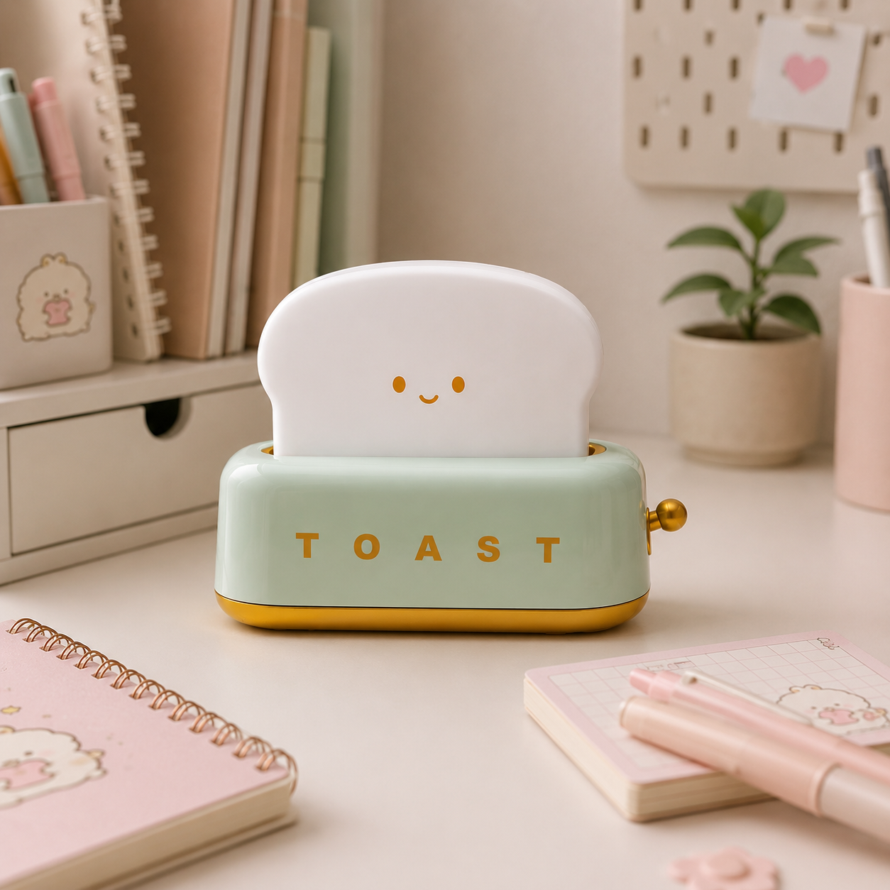 Mochiro Toast Lamp™ | Cozy LED Night Light