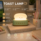 Mochiro Toast Lamp™ | Cozy LED Night Light