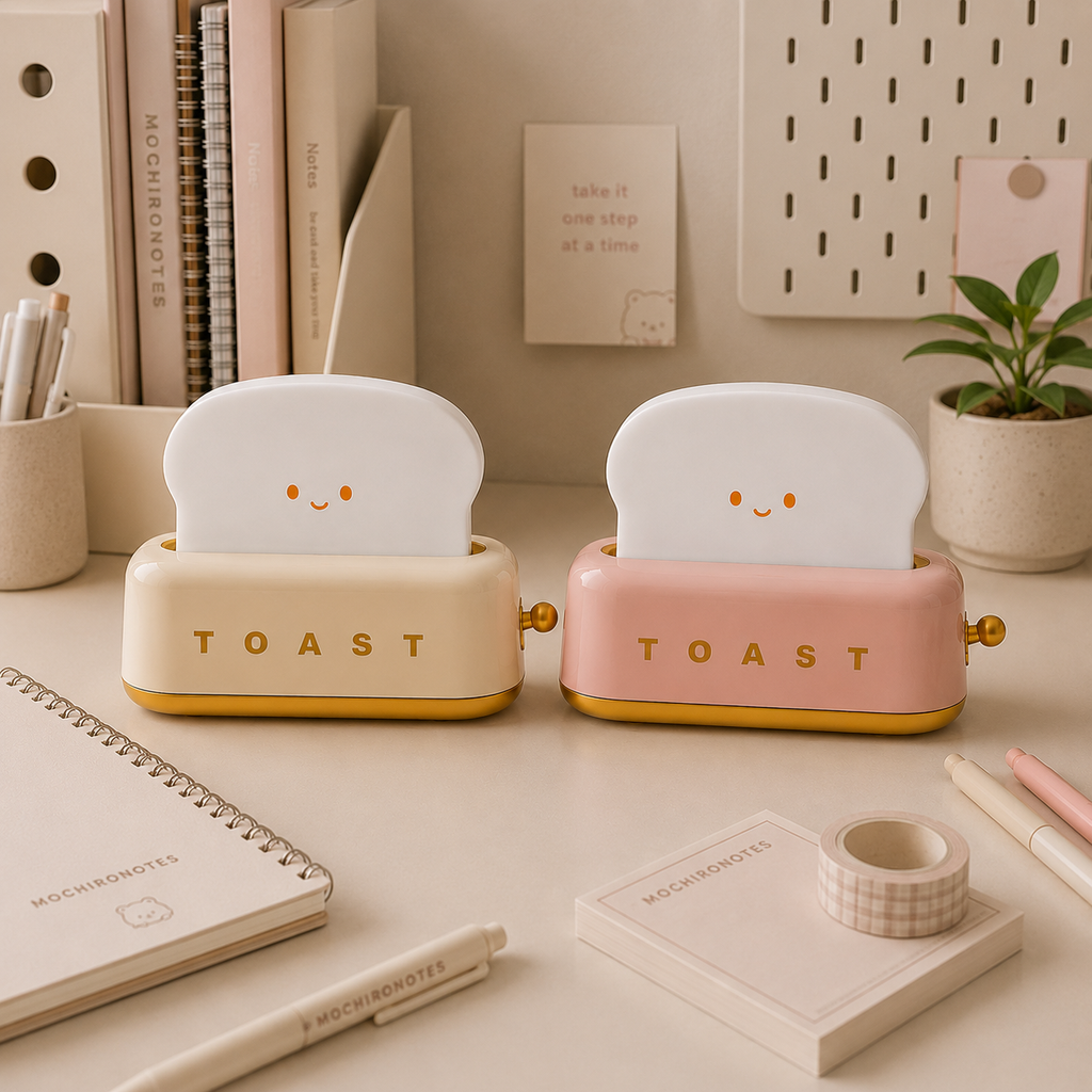 Mochiro Toast Lamp™ | Cozy LED Night Light