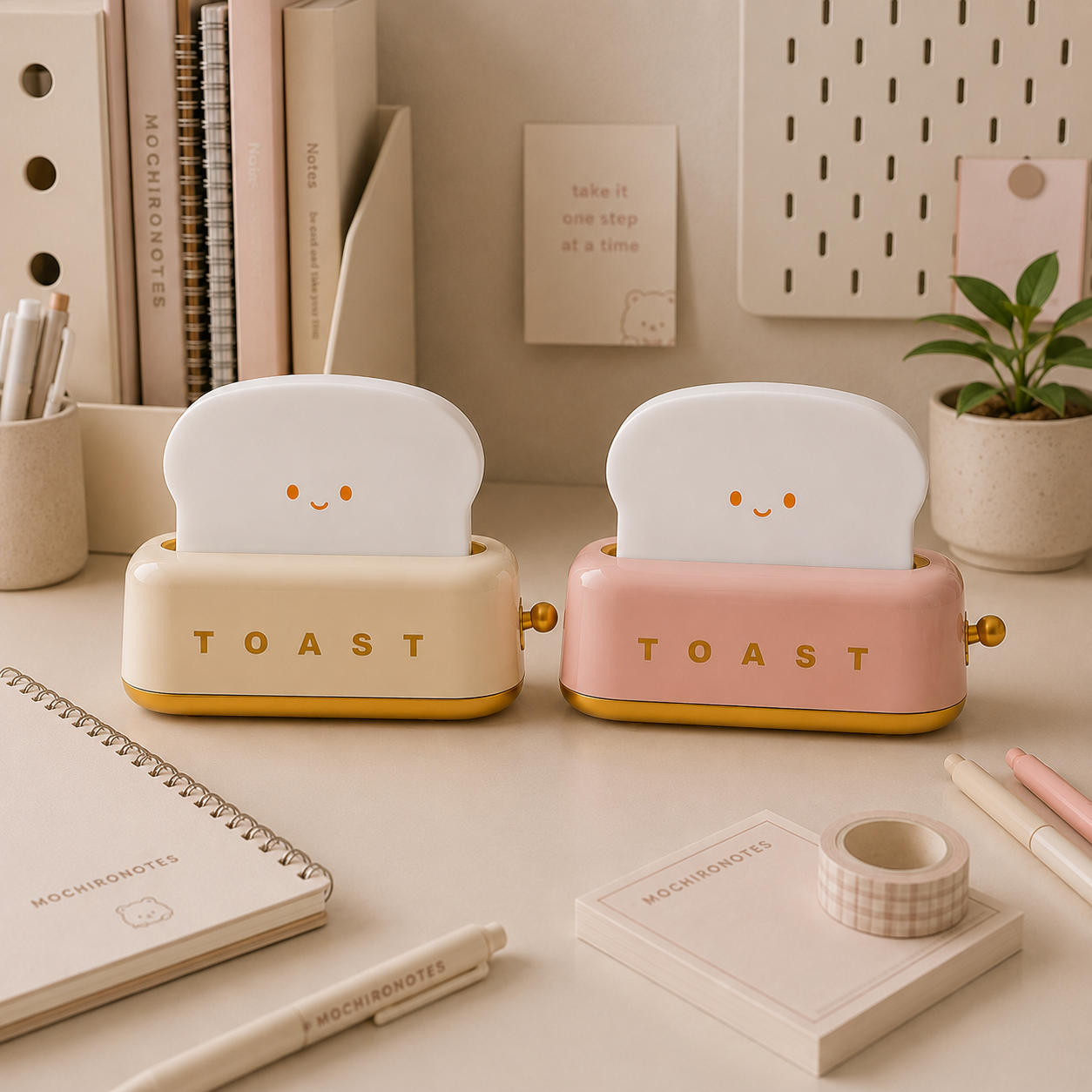 Mochiro Toast Lamp™ | Cozy LED Night Light