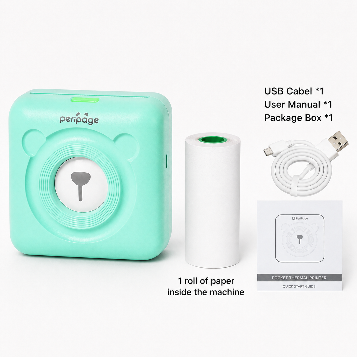 Mochiro Pocket Printer™ | Mini Thermal Photo Printer