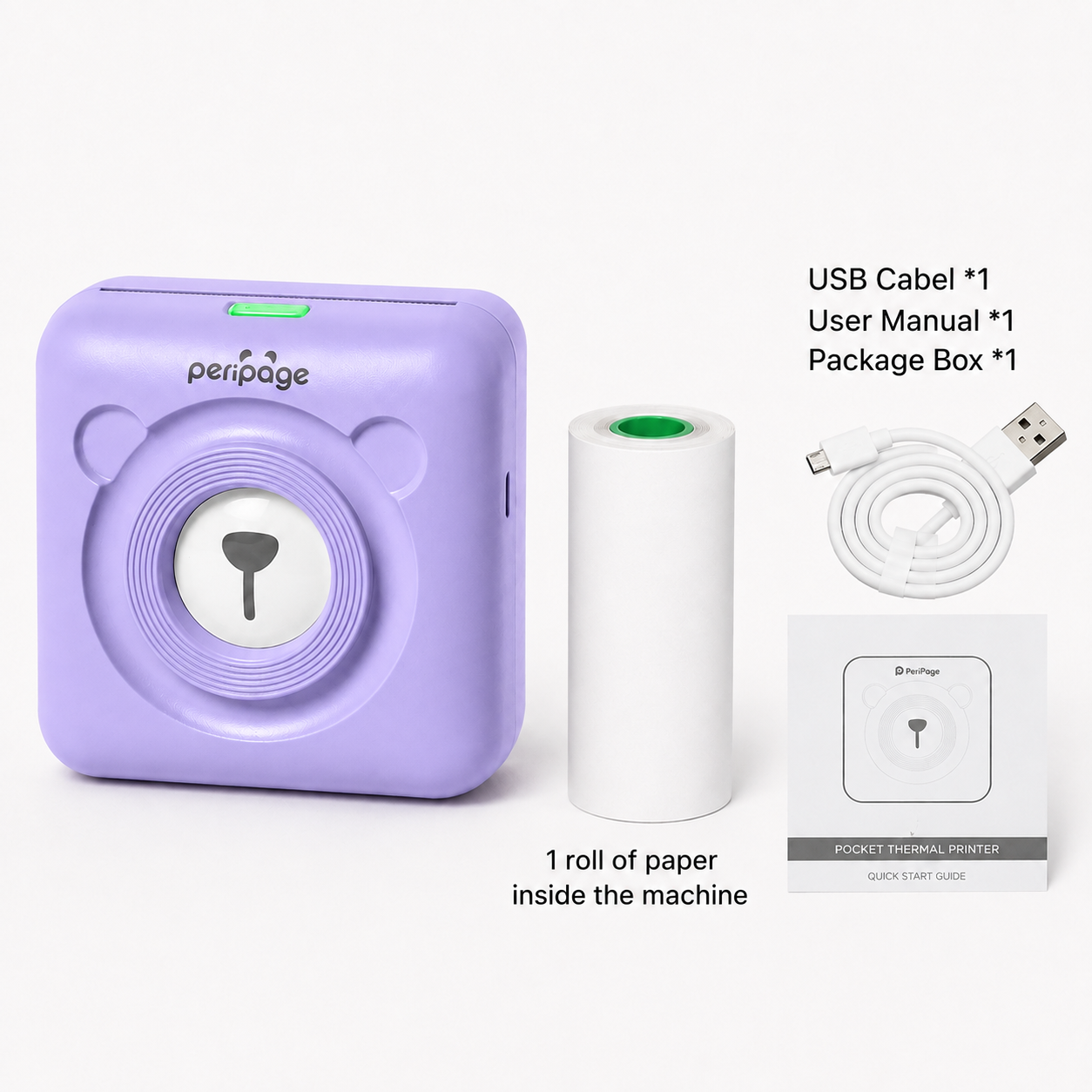Mochiro Pocket Printer™ | Mini Thermal Photo Printer