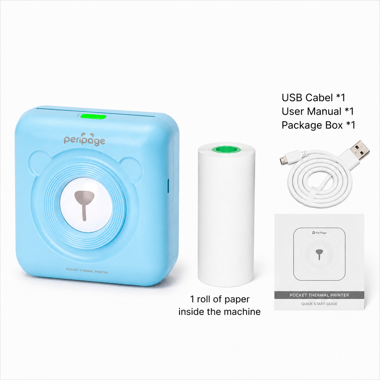 Mochiro Pocket Printer™ | Mini Thermal Photo Printer