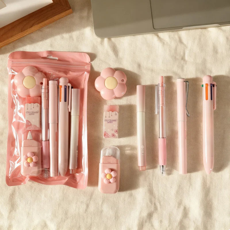 Mochiro Study Essentials™ | 7-Piece Stationery Set
