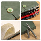 Lifestyle - Local Top Products - High end Gift Set Leather Notebook Pen Tip Gift Box Color Gift Bag