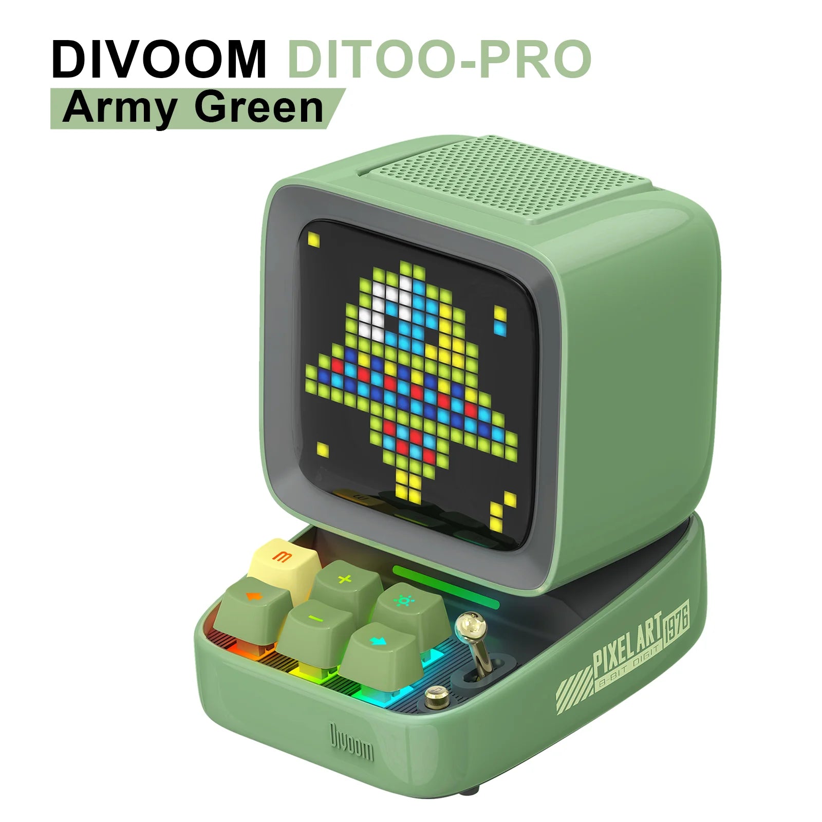 Divoom Ditoo™ | Retro Pixel Art Bluetooth Speaker