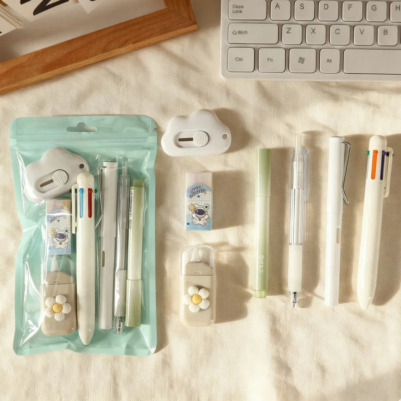 Mochiro Study Essentials™ | 7-Piece Stationery Set