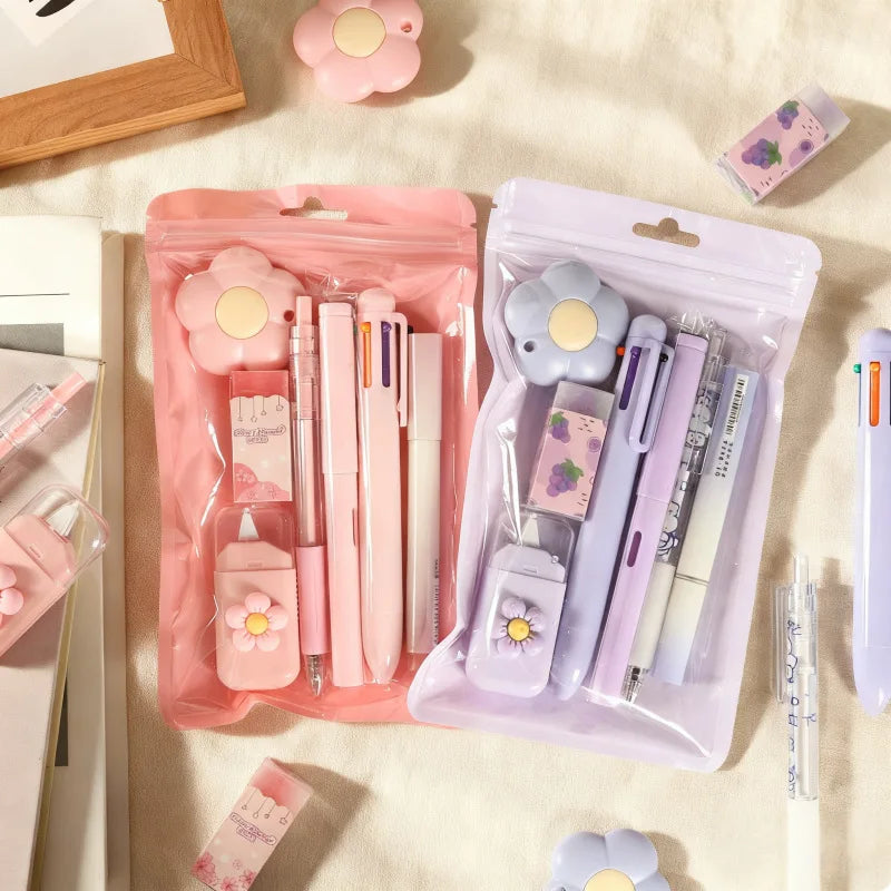Mochiro Study Essentials™ | 7-Piece Stationery Set