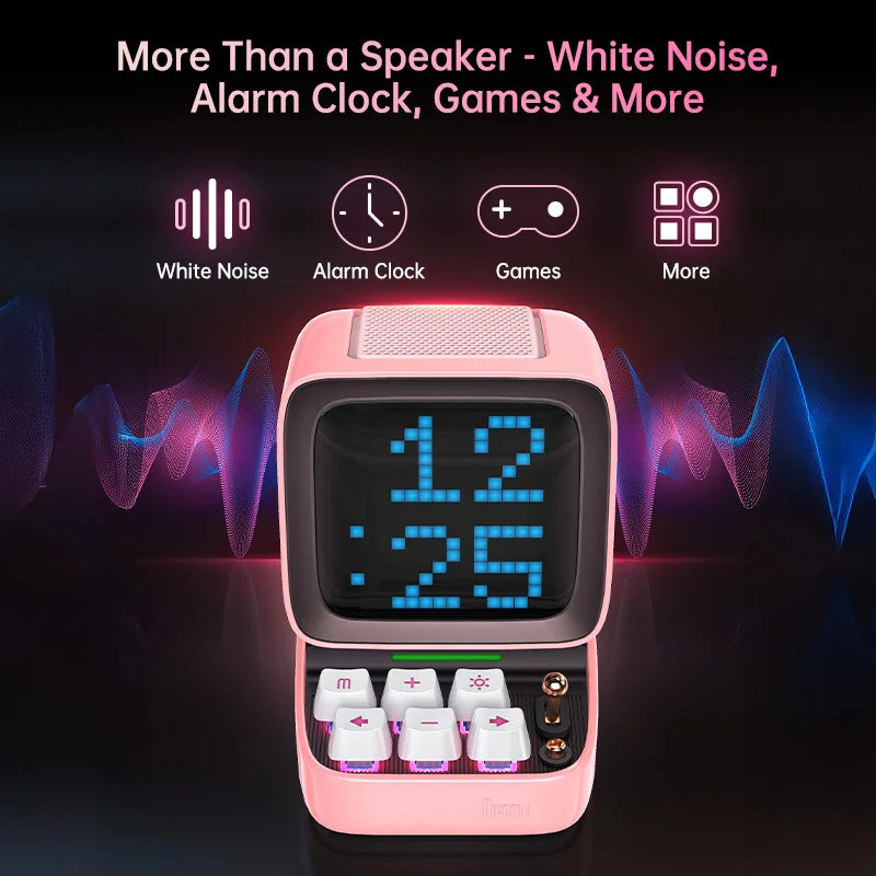 Divoom Ditoo™ | Retro Pixel Art Bluetooth Speaker