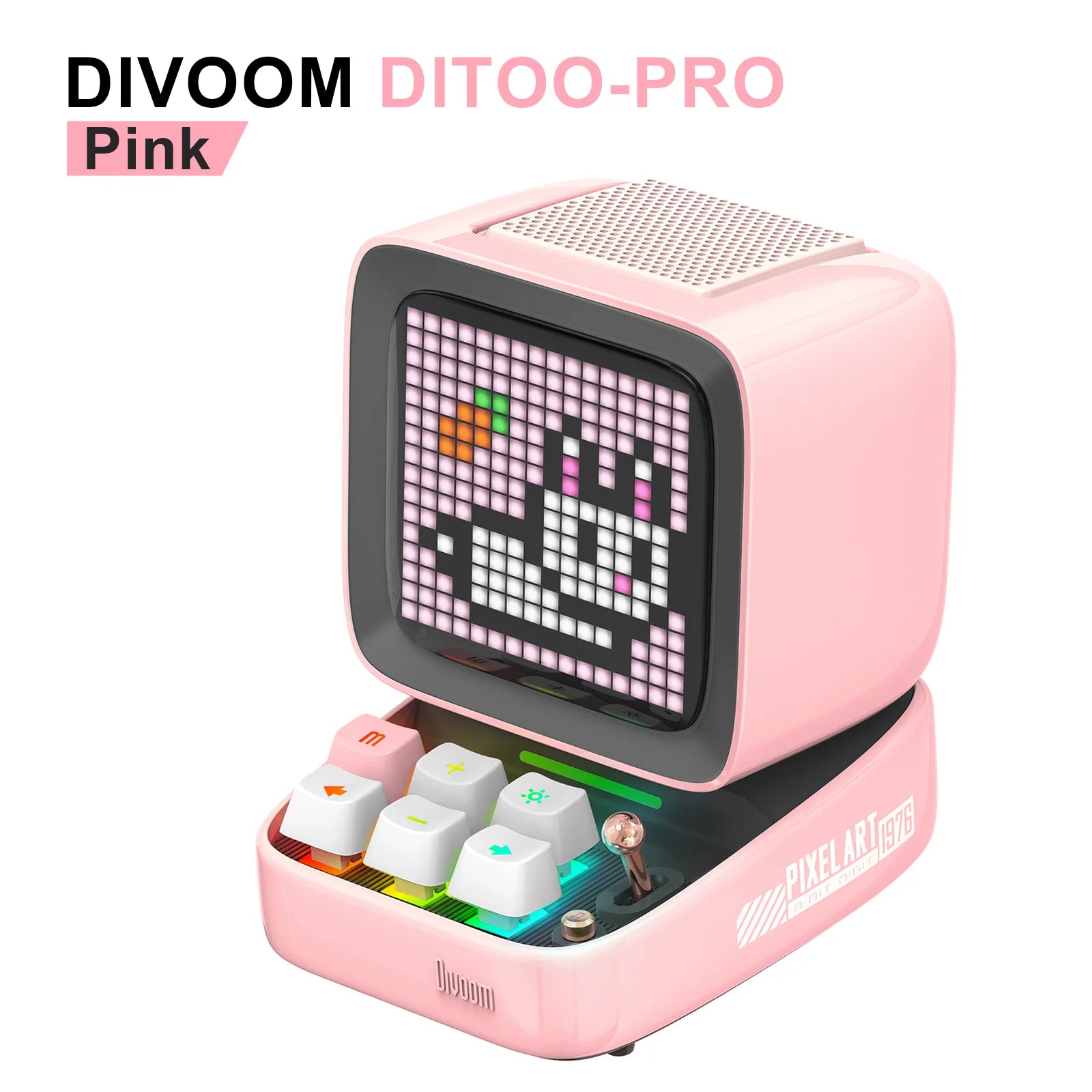 Divoom Ditoo™ | Retro Pixel Art Bluetooth Speaker
